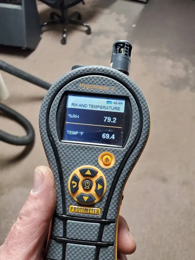 Moisture meter humidity assessment for Mold Remediation & Removal in Holtville
