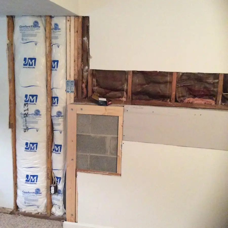 Wall insulation replacement during Odor Removal & Deodorization in Holtville